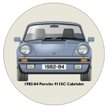 Porsche 911SC Cabriolet 1982-84 Coaster 4